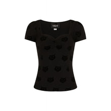 Load image into Gallery viewer, Mimi Velvet Cat Top