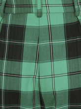 Load image into Gallery viewer, Rada Foliage Green and Black Plaid Trouser Pants