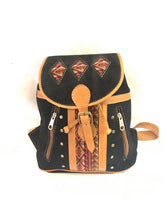 Load image into Gallery viewer, Diamond Cutout Suede Mini Backpack