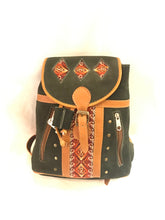 Load image into Gallery viewer, Diamond Cutout Suede Mini Backpack