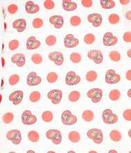 Load image into Gallery viewer, I Love Lucy Polka Dots and Hearts Hair Scarf