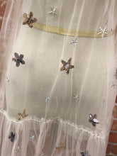 Load image into Gallery viewer, Ivory Sheer Star Dress