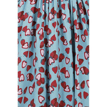 Load image into Gallery viewer, Jade Strawberry Swing Dress