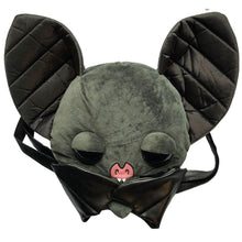 Load image into Gallery viewer, Bat Buddy Plush Convertible Backpack Purse