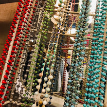 Load image into Gallery viewer, Long Rosary Style Bead Necklace