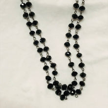 Load image into Gallery viewer, Long Rosary Style Bead Necklace