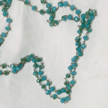 Load image into Gallery viewer, Long Rosary Style Bead Necklace