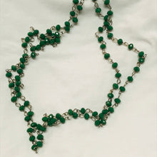 Load image into Gallery viewer, Long Rosary Style Bead Necklace