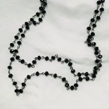 Load image into Gallery viewer, Long Rosary Style Bead Necklace