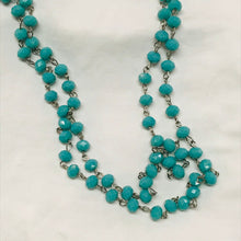 Load image into Gallery viewer, Long Rosary Style Bead Necklace