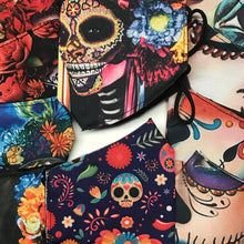 Load image into Gallery viewer, Dia de los Muertos Face Mask- OOAK Styles Available!