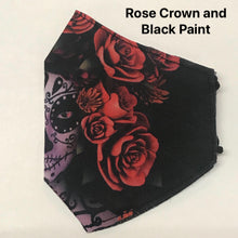 Load image into Gallery viewer, Dia de los Muertos Face Mask- OOAK Styles Available!