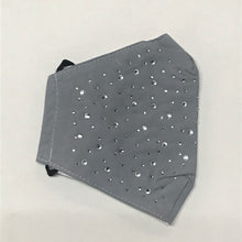 Load image into Gallery viewer, Rhinestone Studded Face Mask- More Colors Available!