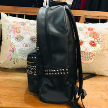 Load image into Gallery viewer, Crossbones Laced and Studded Backpack