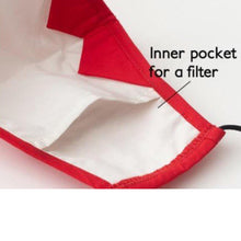 Load image into Gallery viewer, Red Adjustable Mask