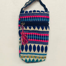 Load image into Gallery viewer, Stripe and Tassel Cell Phone Pouch