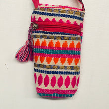 Load image into Gallery viewer, Stripe and Tassel Cell Phone Pouch