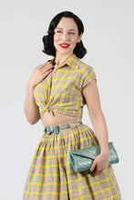 Load image into Gallery viewer, Gloria Sunshine Plaid Skirt