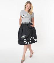 Load image into Gallery viewer, Beetlejuice Sandworm Jayne Swing Skirt