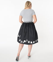 Load image into Gallery viewer, Beetlejuice Sandworm Jayne Swing Skirt