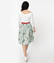 Load image into Gallery viewer, Forest Gnome Scene Jayne Swing Skirt