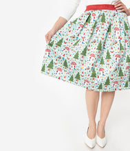 Load image into Gallery viewer, Forest Gnome Scene Jayne Swing Skirt