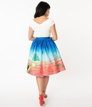 Load image into Gallery viewer, Wizard of Oz Yellow Brick Road Gellar Swing Skirt
