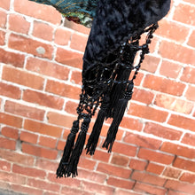 Load image into Gallery viewer, Hera Velvet Beaded Peacock Kimono