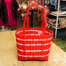 Load image into Gallery viewer, Recycled Woven Totes- Medium- More Colors Available