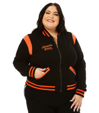 Load image into Gallery viewer, Pumpkin Queen Varisty Jacket