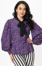 Load image into Gallery viewer, Beetlejuice Sandworm Soiree Gwen Blouse