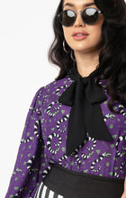 Load image into Gallery viewer, Beetlejuice Sandworm Soiree Gwen Blouse