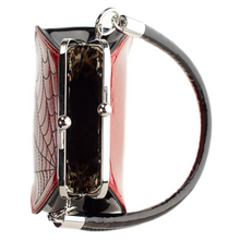 Load image into Gallery viewer, Red Sparkle Coffin Handbag