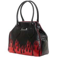 Load image into Gallery viewer, Up In Flames Rumbler Purse