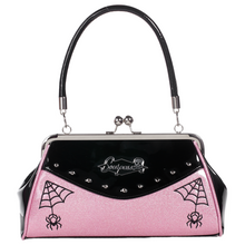 Load image into Gallery viewer, Pink Webbed Widow Handbag