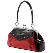 Load image into Gallery viewer, Red Webbed Widow Handbag