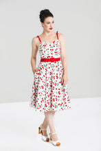 Load image into Gallery viewer, Sweetie White Cherry Dress