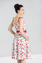 Load image into Gallery viewer, Sweetie White Cherry Dress
