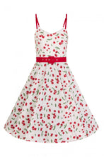Load image into Gallery viewer, Sweetie White Cherry Dress