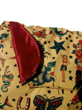 Load image into Gallery viewer, Tattoo Art Beige Messenger Bag