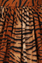 Load image into Gallery viewer, Tora Tiger Print Skirt
