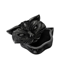 Load image into Gallery viewer, Black Sacred Cat Trinket Box

