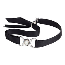 Load image into Gallery viewer, Triple Goddess Ribbon Choker Necklace