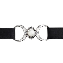Load image into Gallery viewer, Triple Goddess Ribbon Choker Necklace