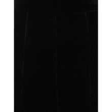 Load image into Gallery viewer, Virginia Black Velvet Wide Leg Trousers