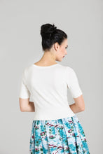 Load image into Gallery viewer, Ivory Wendi Short Sleeved Cardigan
