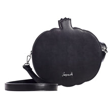 Load image into Gallery viewer, Pumpkin Sparkle Purse- Black and White