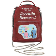 Load image into Gallery viewer, &quot;Handbook For The Recently Deceased&quot; Beetlejuice Wristlet Wallet Purse
