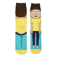 Load image into Gallery viewer, Rick &amp; Morty Set of 3 Character Socks
