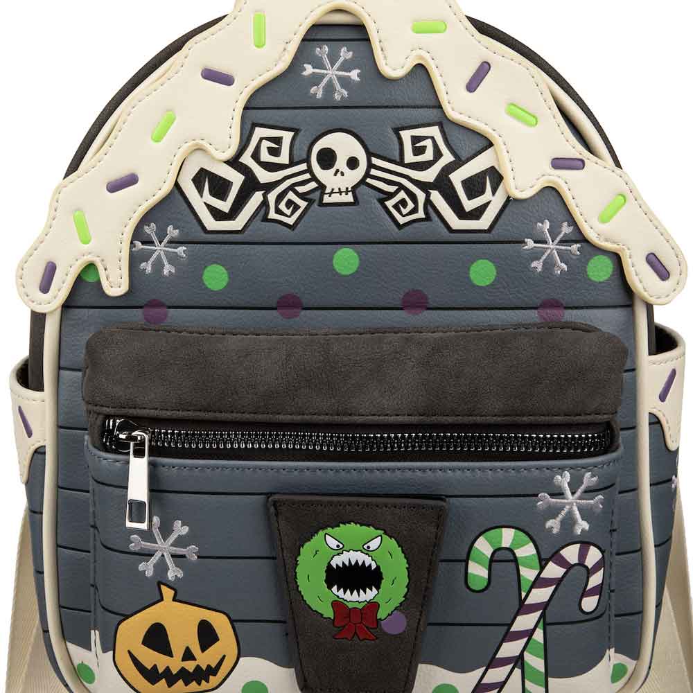 Nightmare Before Christmas Gingerbreak House Mini Backpack – Pink House ...